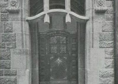 eingang westansicht villa noelle